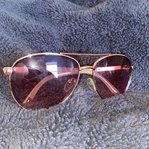Tommy Hilfiger Aviator rose gold sunglasses
